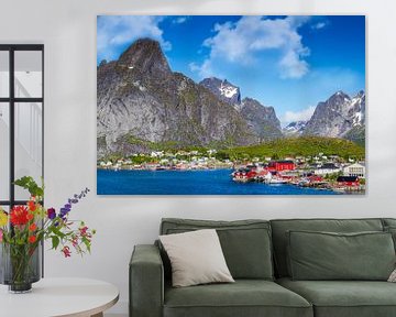 Reine Lofoten in Noorwegen van Hamperium Photography