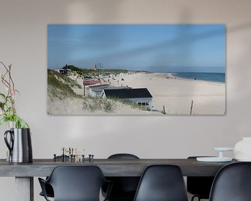 Strand op Texel. van Frank Van der Werff