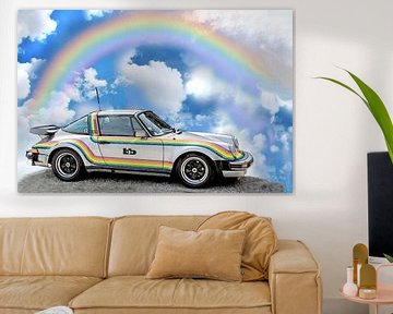 911 Turbo-Targa-Rainbow bb Posche van Roland Klinge