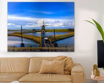 Texel islands windmill 'het Noorden' van Lisette LisetteOpTexel