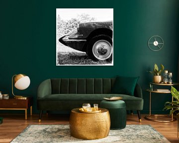 Citroën DS en noir et blanc sur Wim Schuurmans