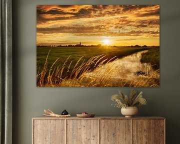 The golden hour of North Holland by Marijke Trienekens