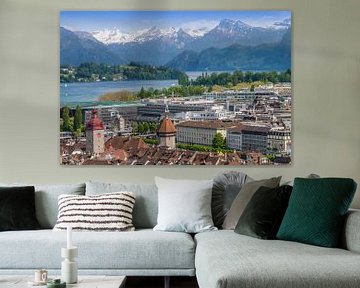 LUCERNE Vue sur le lac des Quatre-Cantons sur Melanie Viola