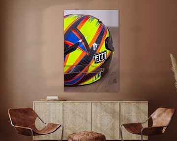 Valentino Rossi helm  AGV van Ralph van Houten