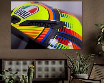 Valentino Rossi helm AGV van Ralph van Houten