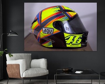Rossi replica helmet AGV von Ralph van Houten