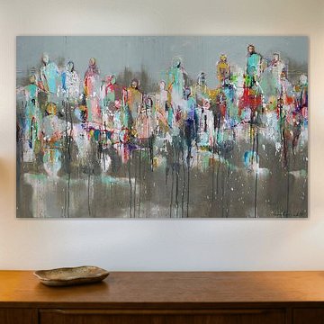 Connected people street by Atelier Paint-Ing