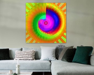 The Rainbow Energy-Spiral by Ramon Labusch