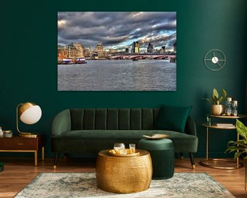 London Skyline van Jan Kranendonk