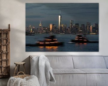 New York  mit dem Hudson River von Kurt Krause