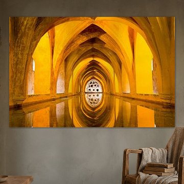 Bathhouse of the royal palace in Seville by Antwan Janssen