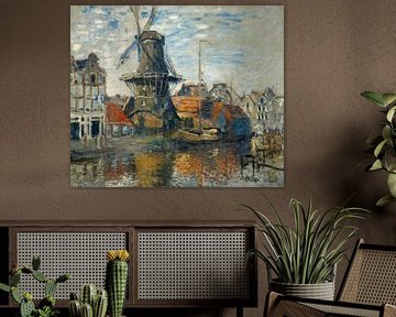 Die Windmühle – Claude Monet