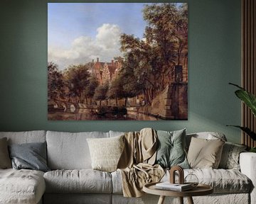 Blick auf die Herengracht, Amsterdam – Jan van der Heyden