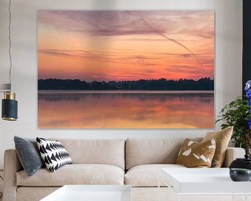 Colorful Twilight Reindersmeer van William Mevissen