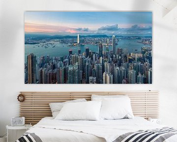 Hong Kong Panorama 30 von Tom Uhlenberg