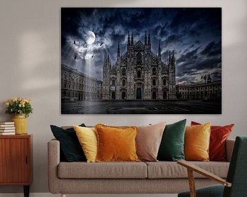 SURREAL ART Milan Cathedral  by Melanie Viola