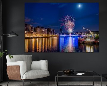 Fireworks in Liege by Bert Beckers