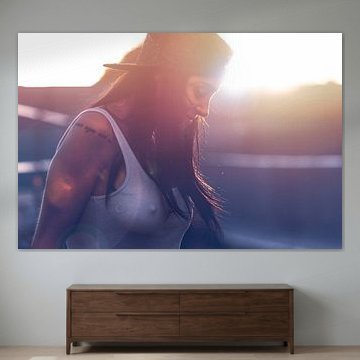 Zonsondergang moment