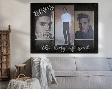 Elvis  -  de koning van de rock