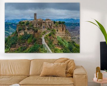 Civita di Bagnoregio, Umbrië, Italië von Henk Goossens