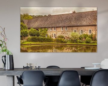 Bijgebouw van Kasteel Erenstein in Kerkrade van John Kreukniet