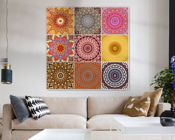 Mandala Collage von Bright Designs