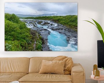 Bruarfoss IJsland van Menno Schaefer