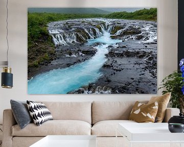 Bruarfoss Islande sur Menno Schaefer