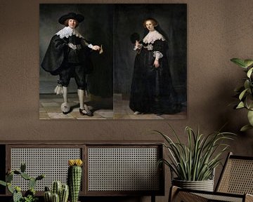 Marten en Oopjen Rembrandt van Rijn