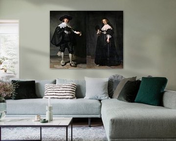 Marten und Oopjen - Rembrandt van Rijn