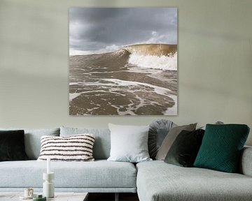 North Sea wave by Arjan van Duijvenboden