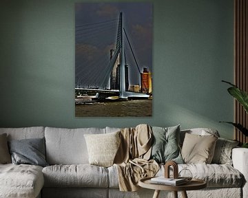 Erasmusbrug Rotterdam van Arjan Krijntjes
