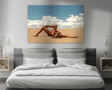 Nude Clouds (nude / naakt) von Kees de Knegt