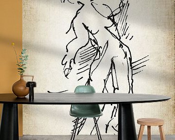 Dancer then and now 1 by ART Eva Maria