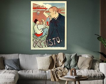 Vintage Poster for Mevisto. Henry Gabriel Ibels (1867-1936)