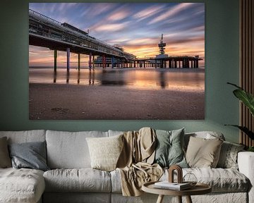 De pier in Scheveningen sur Richard Driessen