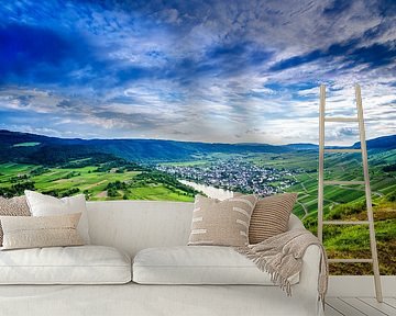 Kröv and Wolf from Mont Royal on the Mosel by RB-Photography