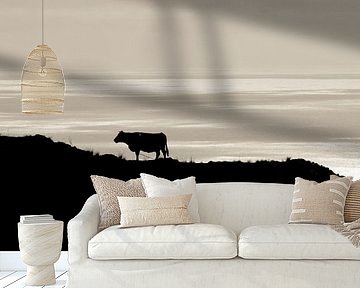 View from a cow. by Hennnie Keeris