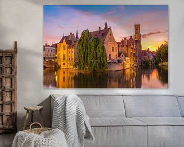 Brugge at Sunset by Tux Photography