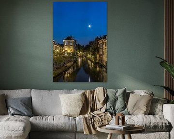Nachtportret van Utrecht