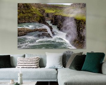 Waterfall Gulfoss by Malte Pott