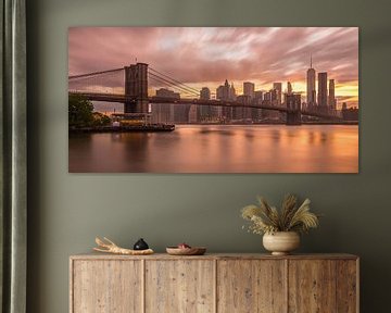 New York Skyline - Brooklyn Bridge 2016 (8) van Tux Photography