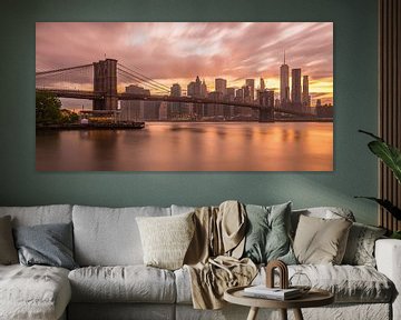 New York Skyline - Brooklyn Bridge 2016 (8) von Tux Photography