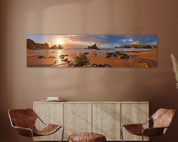 Strand von Porthcothan  von Silvio Schoisswohl