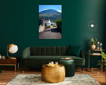 Pico Island Azores street sur Jan Brons