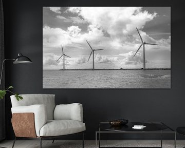 Windmolens Op Een Rij van Melvin Fotografie