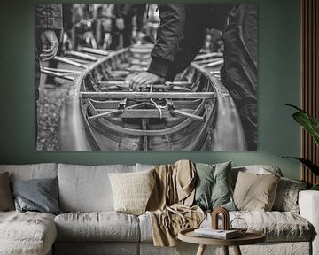 Roeien (rowing) van Sebastiaan van Stam Fotografie