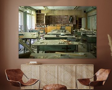 School Chernobyl by Erwin Zwaan