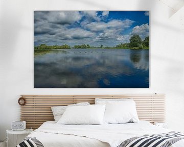 Landschapsfoto natuurontwikkeling Millingerwaard  van Waterpieper Fotografie