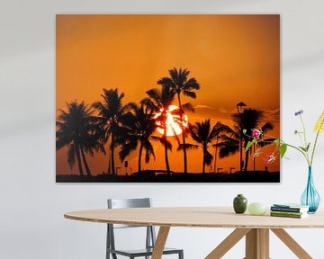 Waikiki Sunset van Sandra Frevel